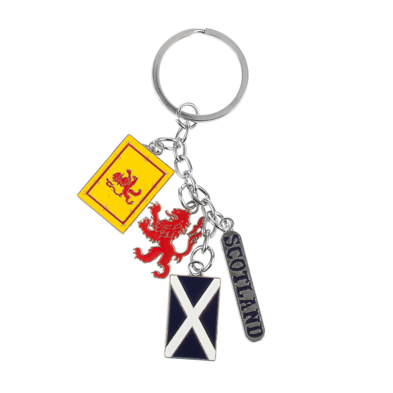 4 Icon Chain - St Andrews Flag Keyring
