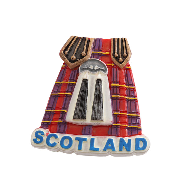 Scotland Kilt Resin Magnet