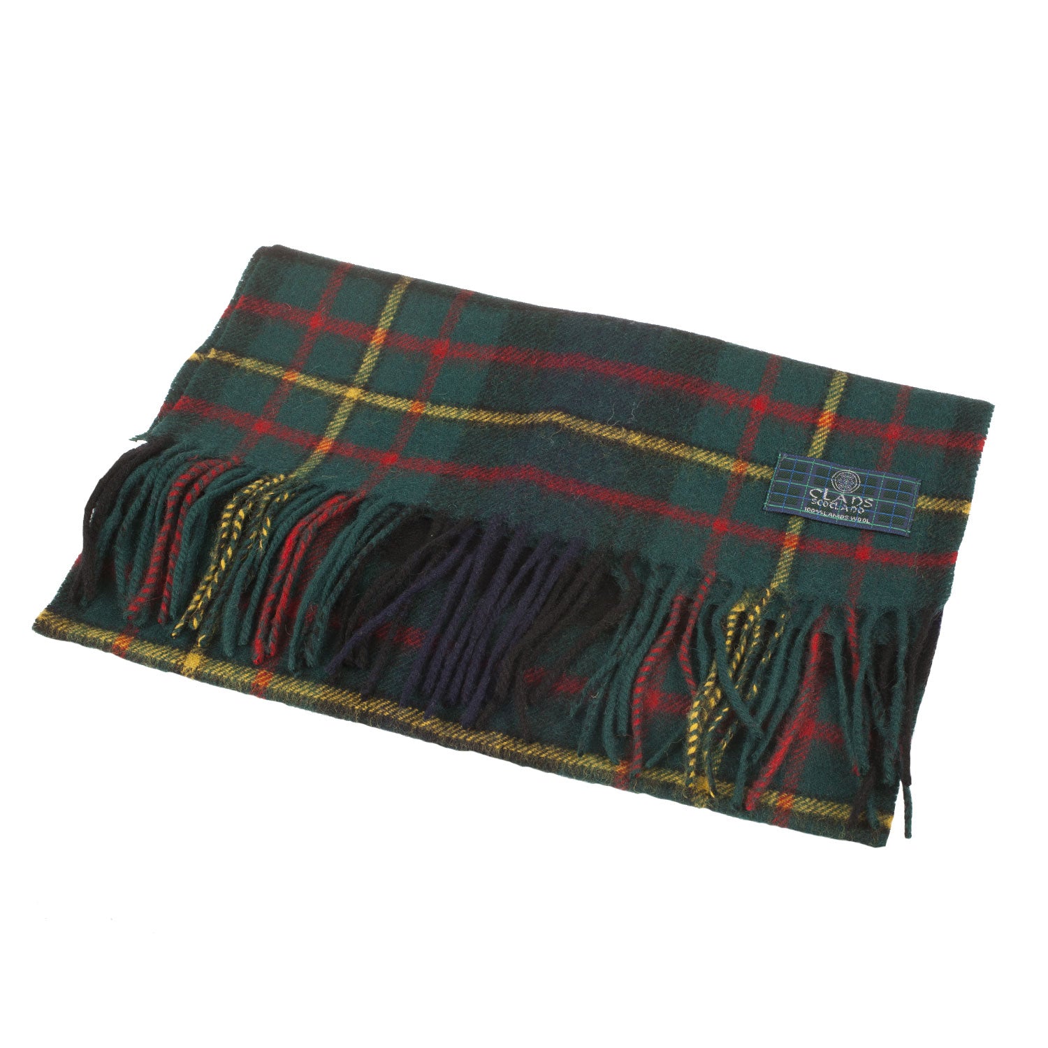 Lambswool Scottish Tartan Clan Scarf Maclaren