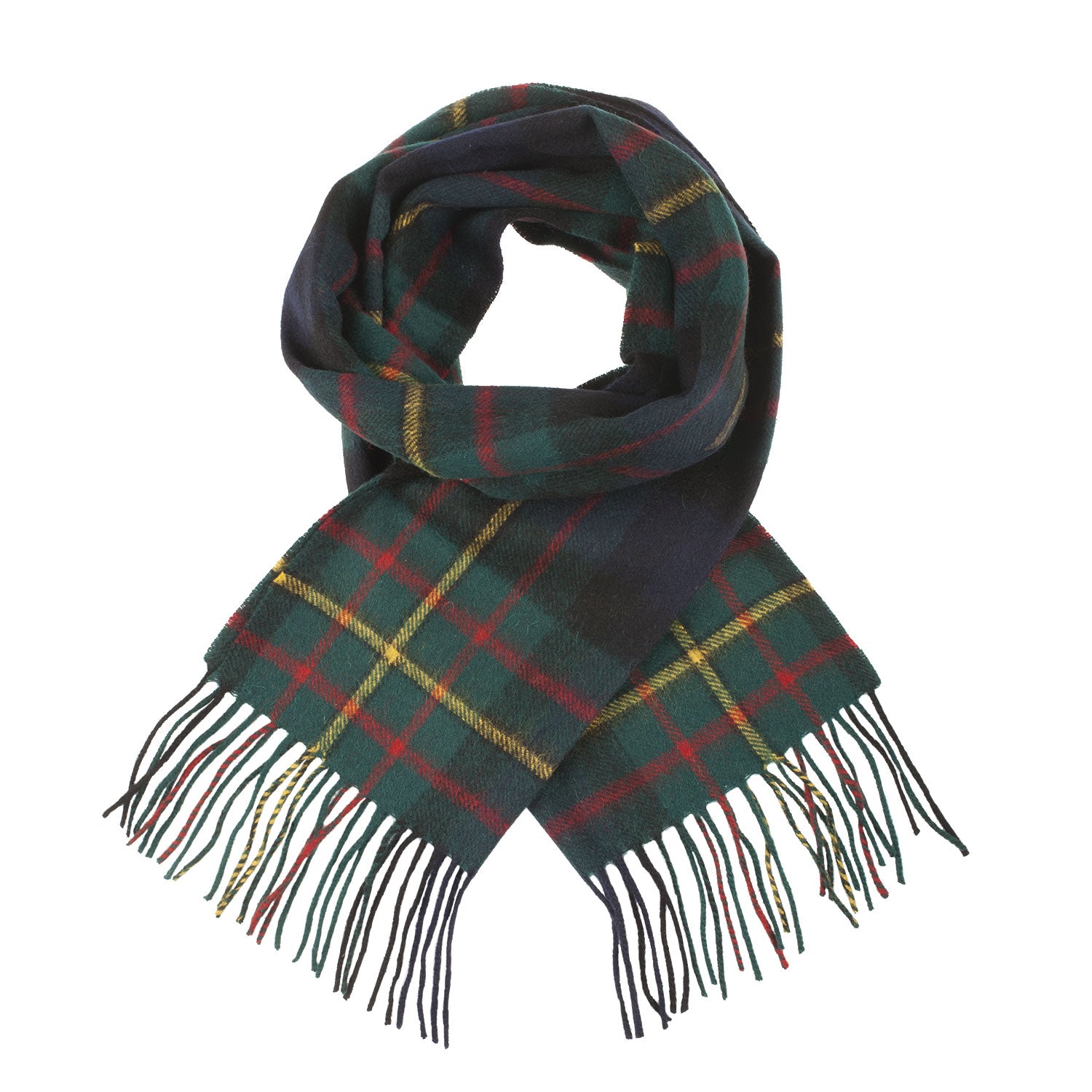 Lambswool Scottish Tartan Clan Scarf Maclaren