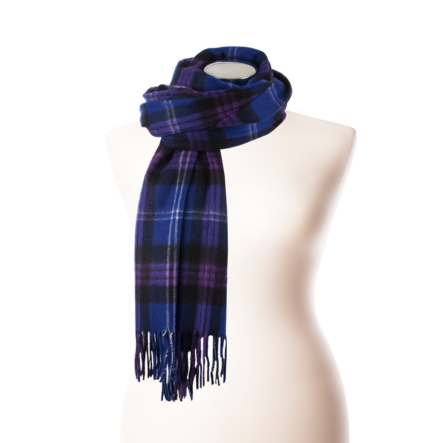 Cashmere Tartan Multicolour Stole Heritage Of Scotland