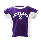 Kids Scotland No 9 T/Shirt Purple