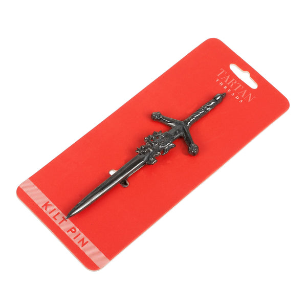 Lion Sword  Kilt Pin Antique