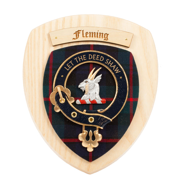 Clan Wall Plaque Fleming