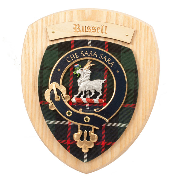 Clan Wall Plaque Russell