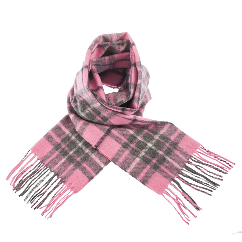 Edinburgh Cashmere Scarf Gresham/Pink-Derby