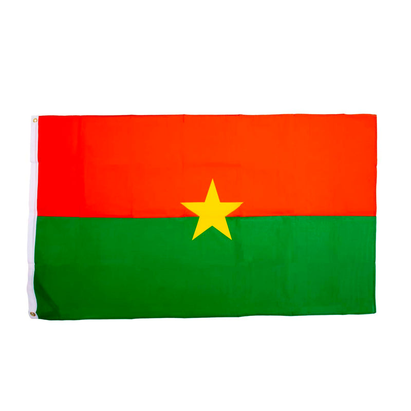 5X3 Flag Burkina Faso