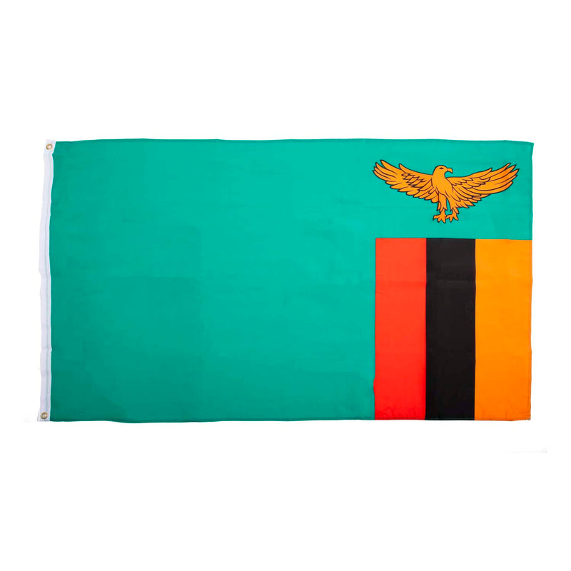 5X3 Flag Zambia