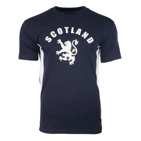 Gents Scotland Lion T-Shirt Navy