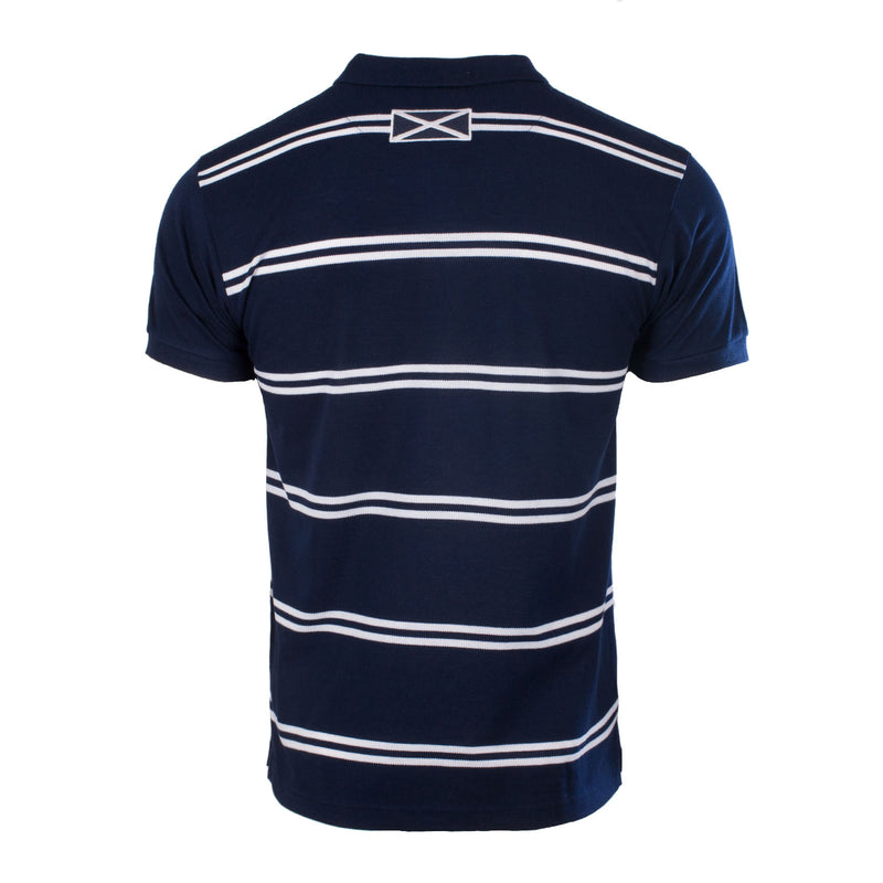 Men's Scotland Stripe Polo Shirt