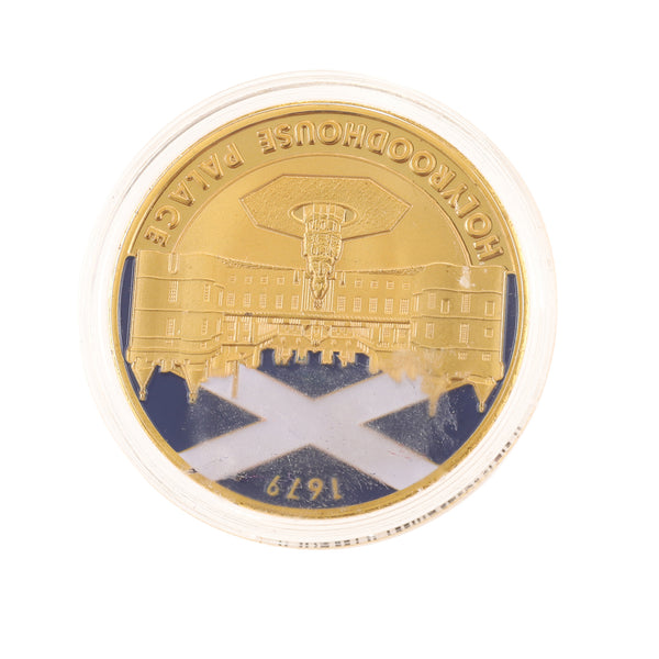 Scotland Souvenir Coin Holyrood Palace