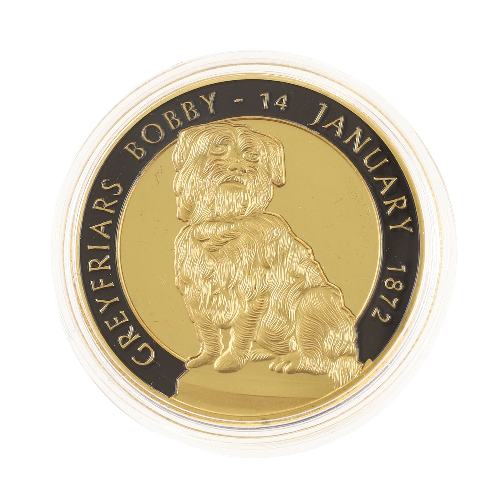 Scotland Souvenir Coin Scotland Greyfriars Bobby