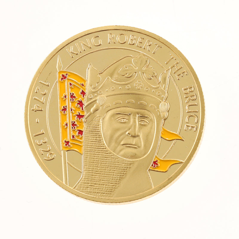 Coin Magnet Scotland King The Bruce Portrait