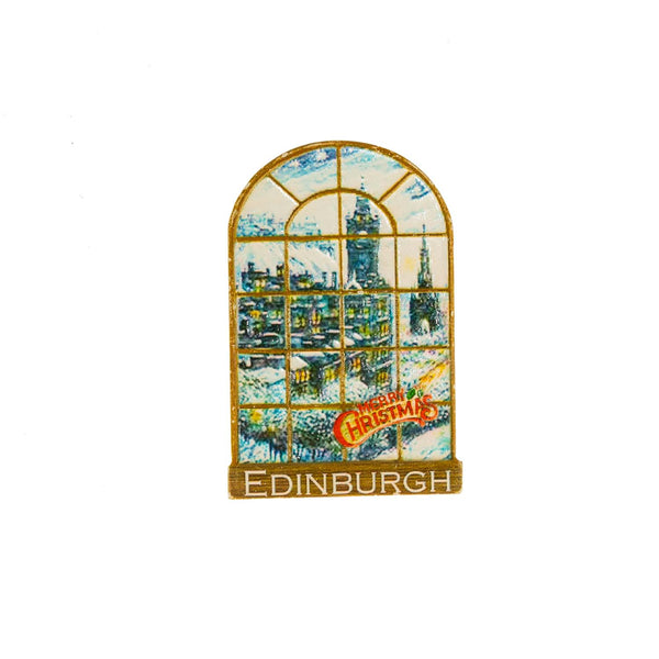Edinburgh Christmas Magnet