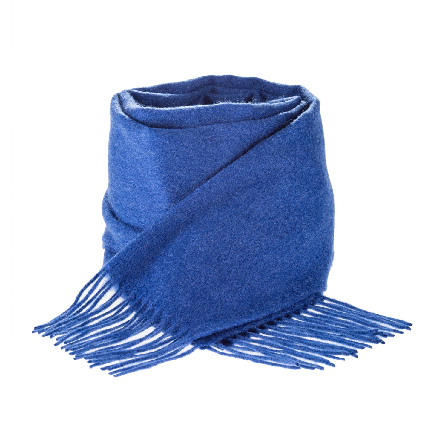 Edinburgh Cashmere Scarf Soft Denim