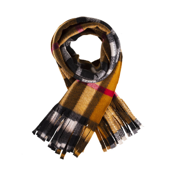 Tartan Soft Touch Scarf Exploded Scotty Thomson Camel