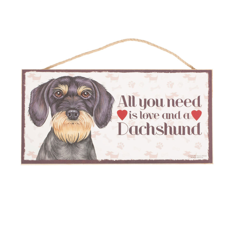 Pet Plaque Dachshund Wirehaired