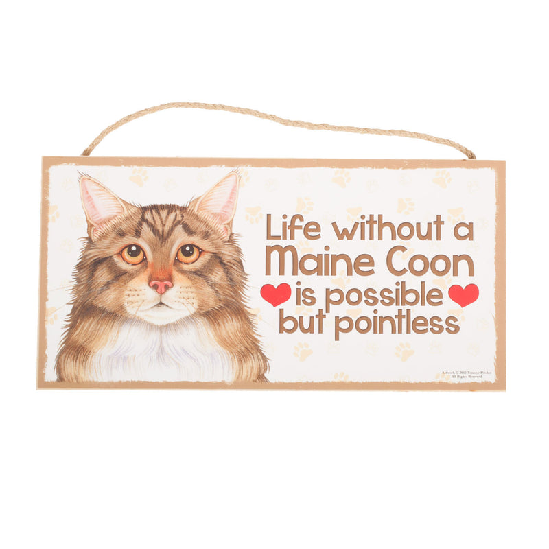 Pet Plaque Maine Coon
