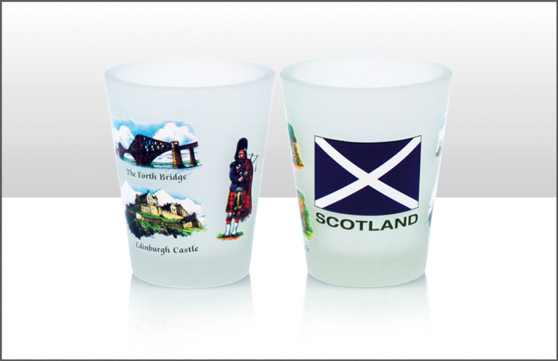 Shot Glass Historical Scotland