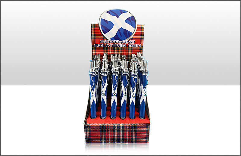 Scotland Pen Wavy Clip