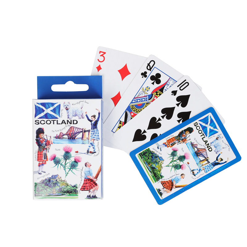 Iconic Scotland Playing Cards