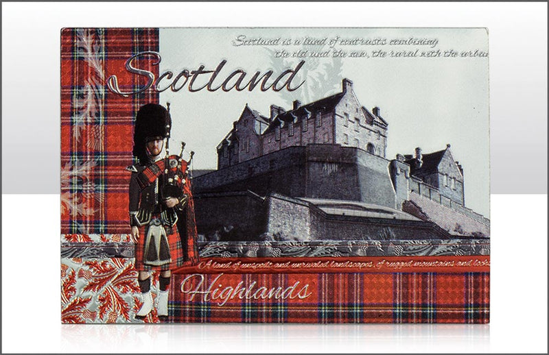 Heraldic Scotland Foil Stamped Magnet