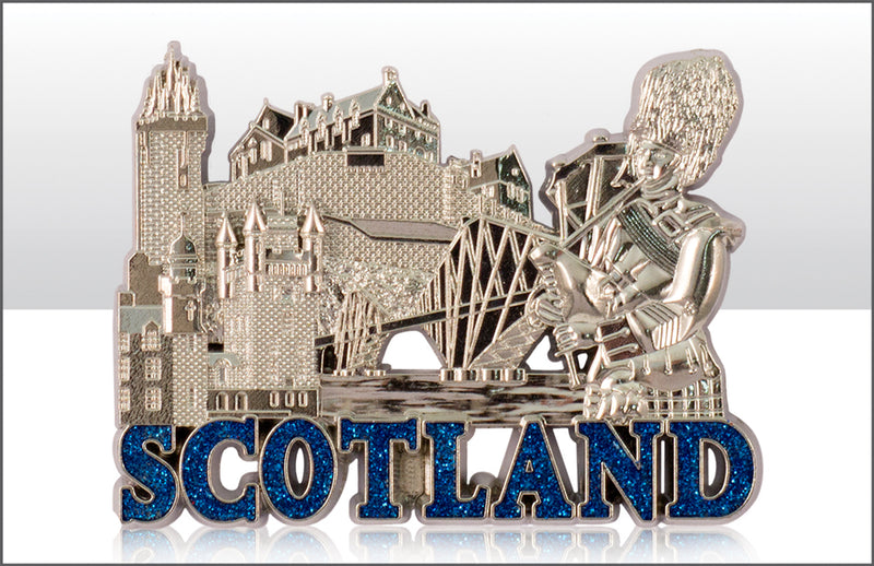 Scotland Metal Cast Magnet