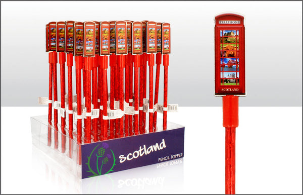 Scotland Telephone Box Wood Pencil