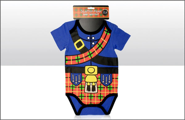 Scottish Piper Baby Bodysuit