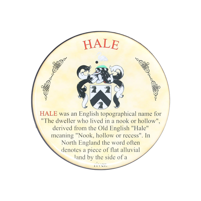 Heraldic Coaster Hale