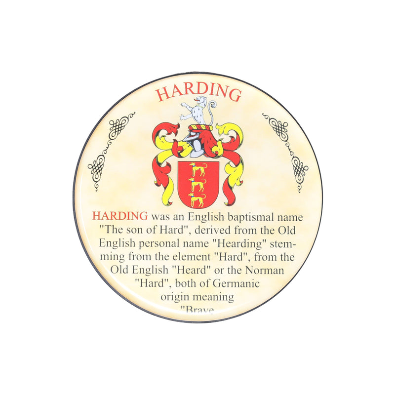 Heraldic Coaster Harding