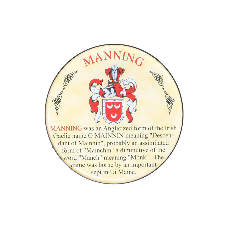 Heraldic Coaster Manning