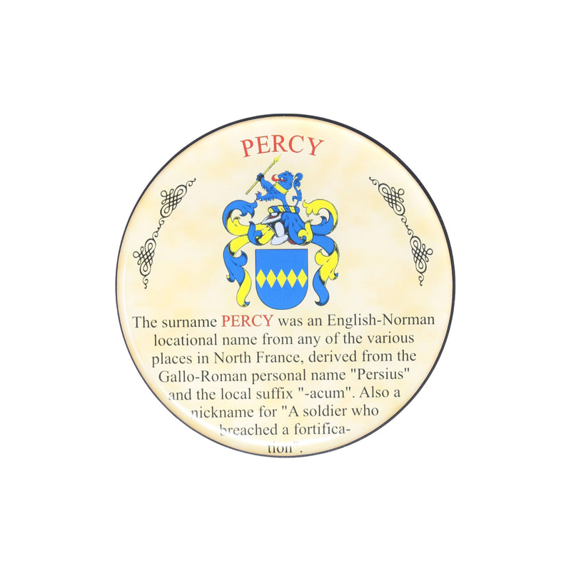 Heraldic Coaster Percy
