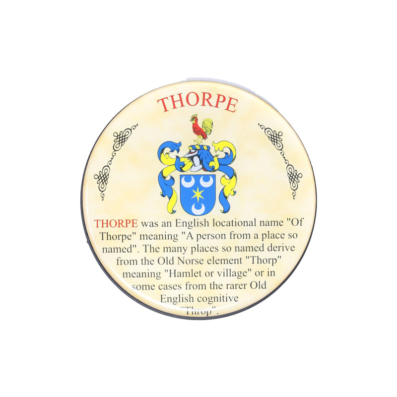 Heraldic Coaster Thorpe