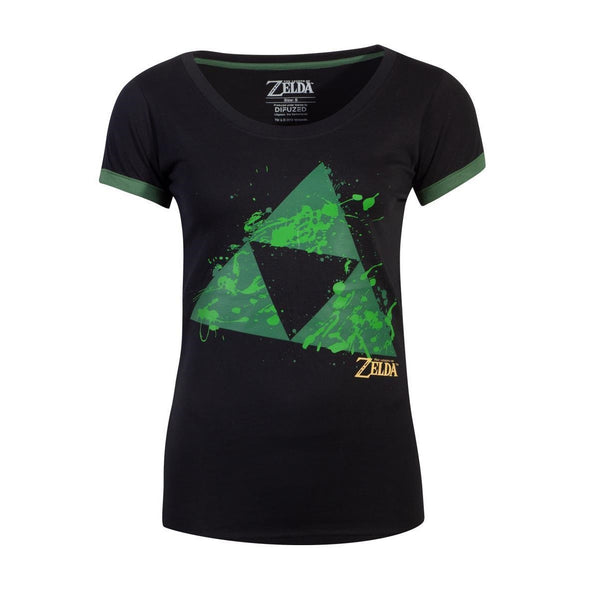 Zelda Triforce Splatter Women's T-Shirt