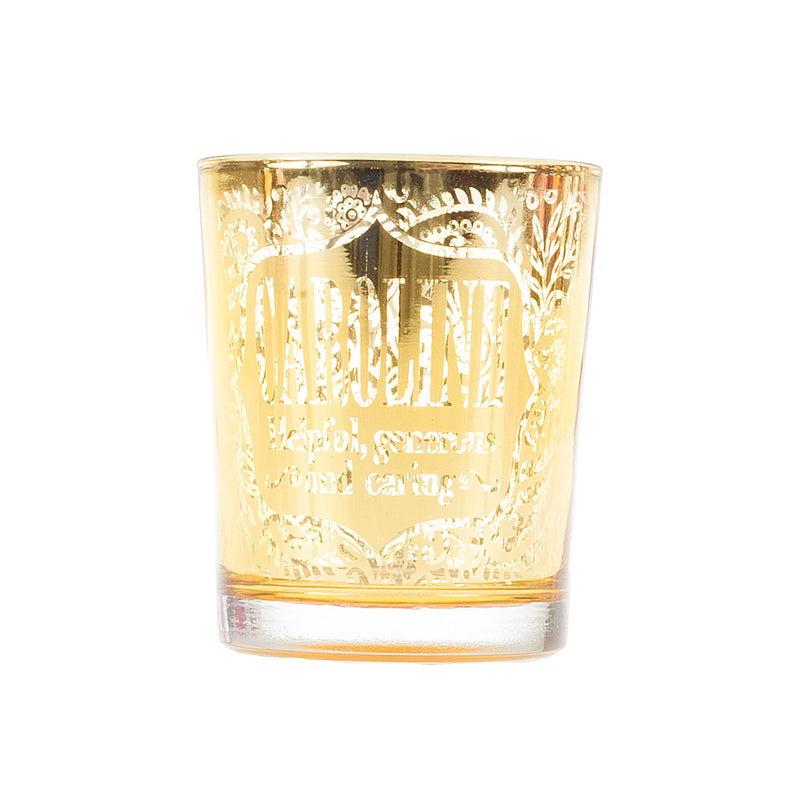 Metallic Candlepot Caroline