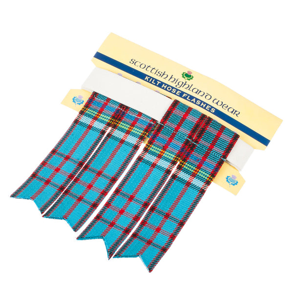 Traditional Polyviscose Tartan Flashes Anderson