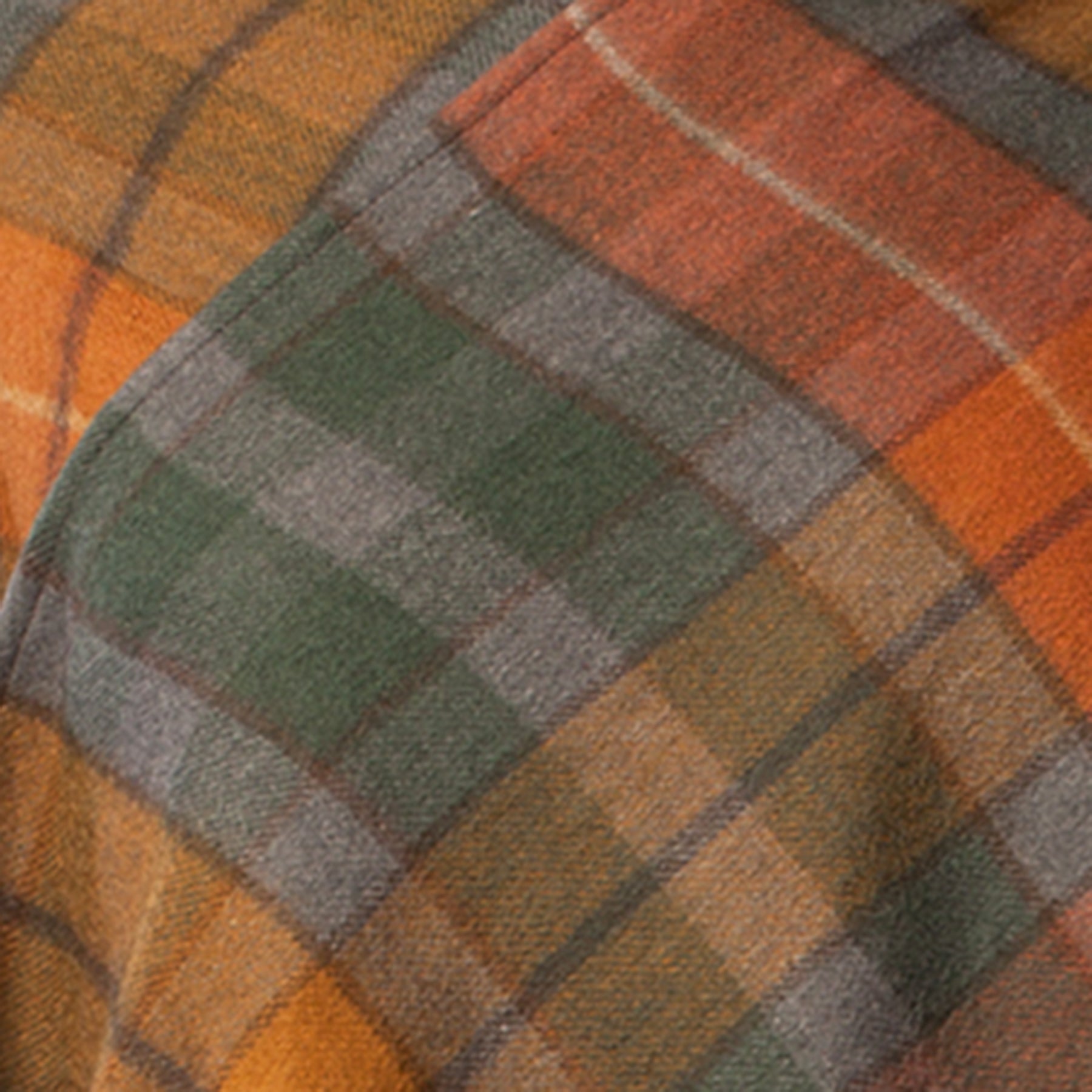 Edinburgh Lambswool Long Tartan Cape Buchanan Antique