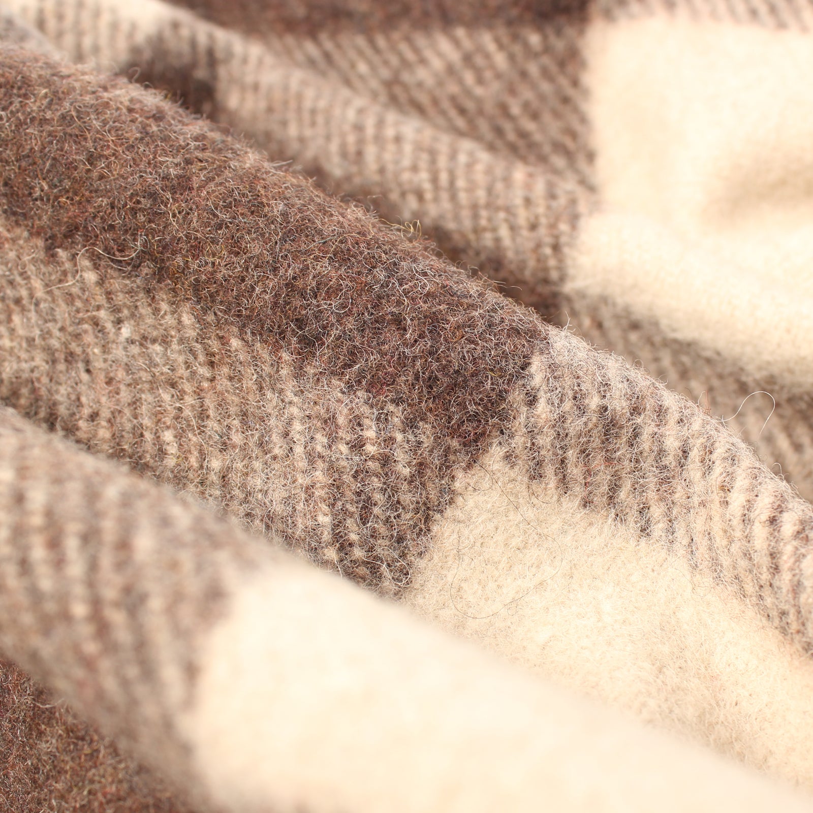 Recycled Wool Tartan Blanket Throw Jacob