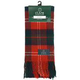 Lambswool Scottish Tartan Clan Scarf Chisholm