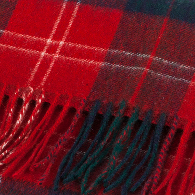 Lambswool Scottish Tartan Clan Scarf Chisholm