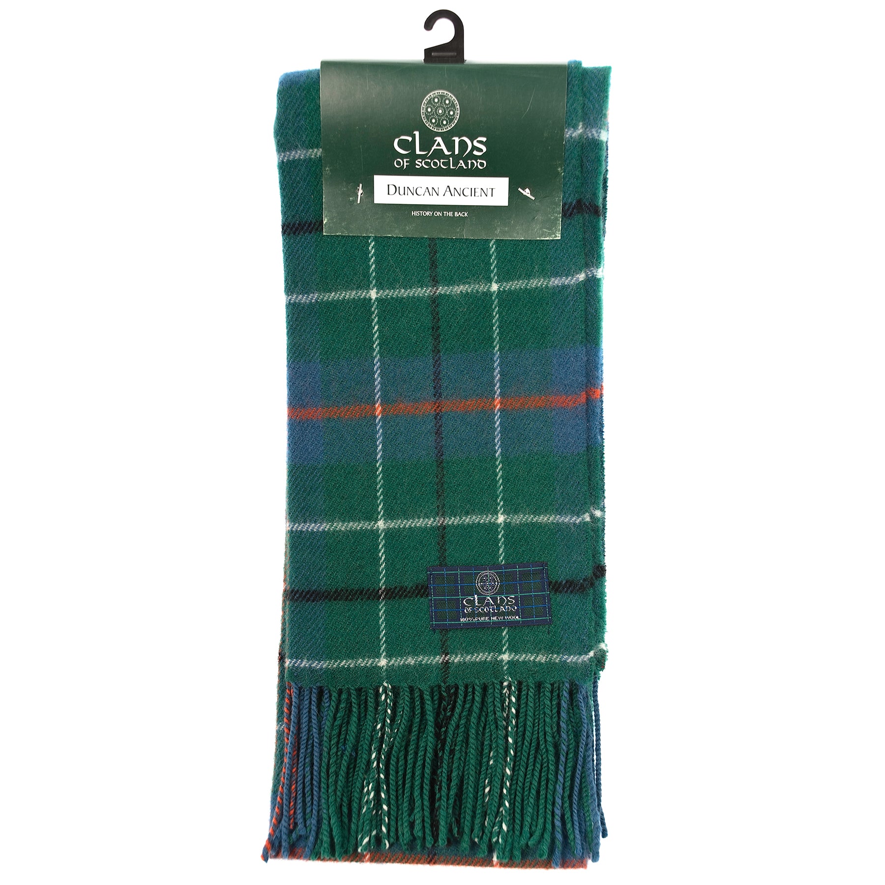 Lambswool Scottish Tartan Clan Scarf Duncan Ancient