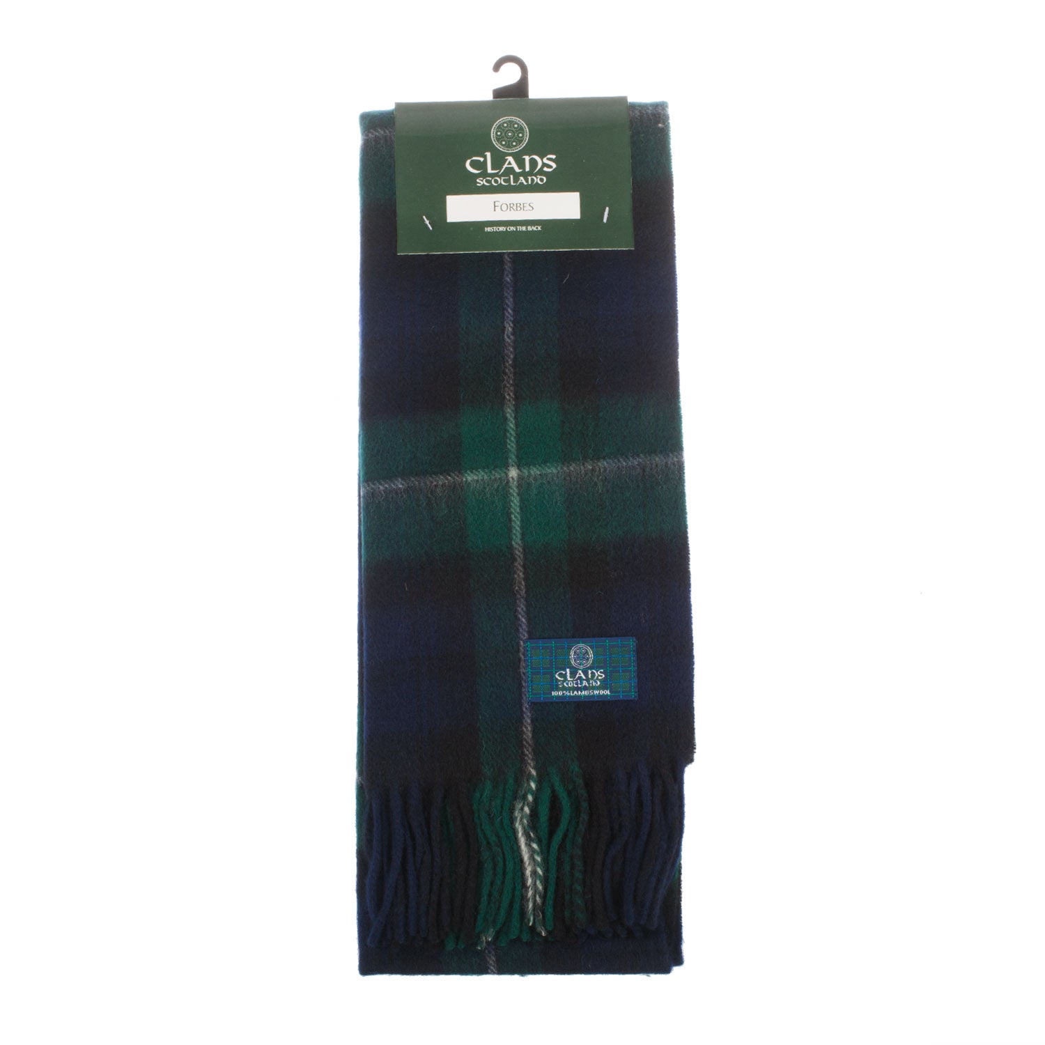 Lambswool Scottish Tartan Clan Scarf Forbes