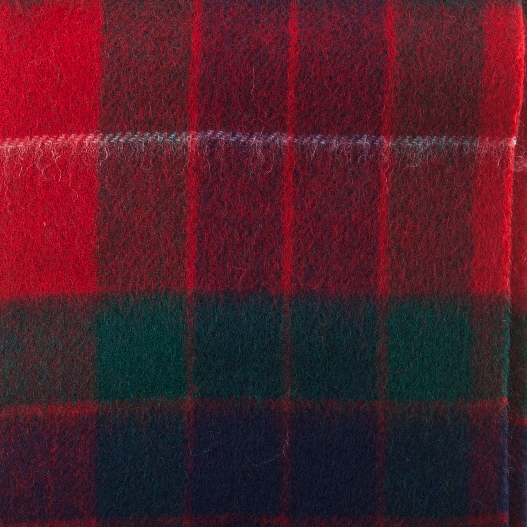 Lambswool Scottish Tartan Clan Scarf Fraser Red