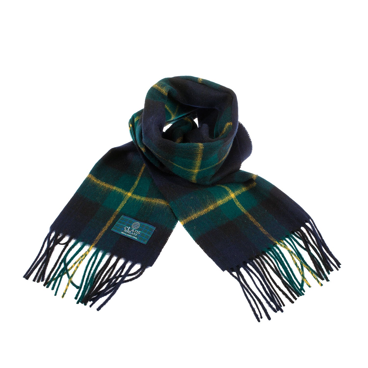 Lambswool Scottish Tartan Clan Scarf Gordon Clan