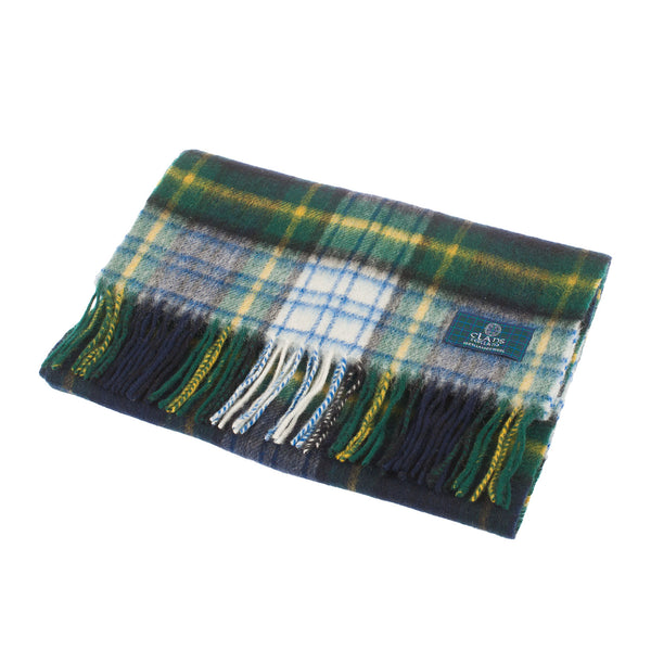 Lambswool Scottish Tartan Clan Scarf Gordon Dress