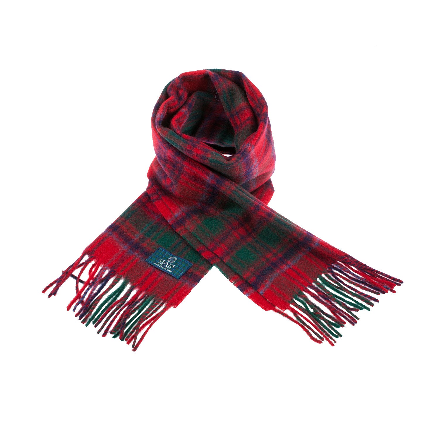 Lambswool Scottish Tartan Clan Scarf Grant