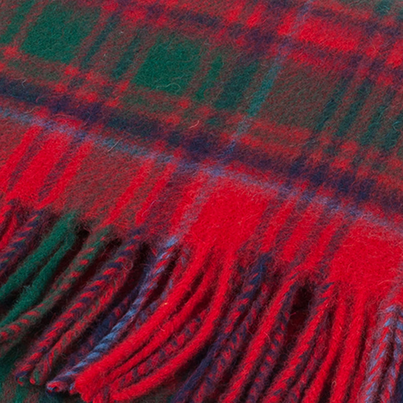Lambswool Scottish Tartan Clan Scarf Grant