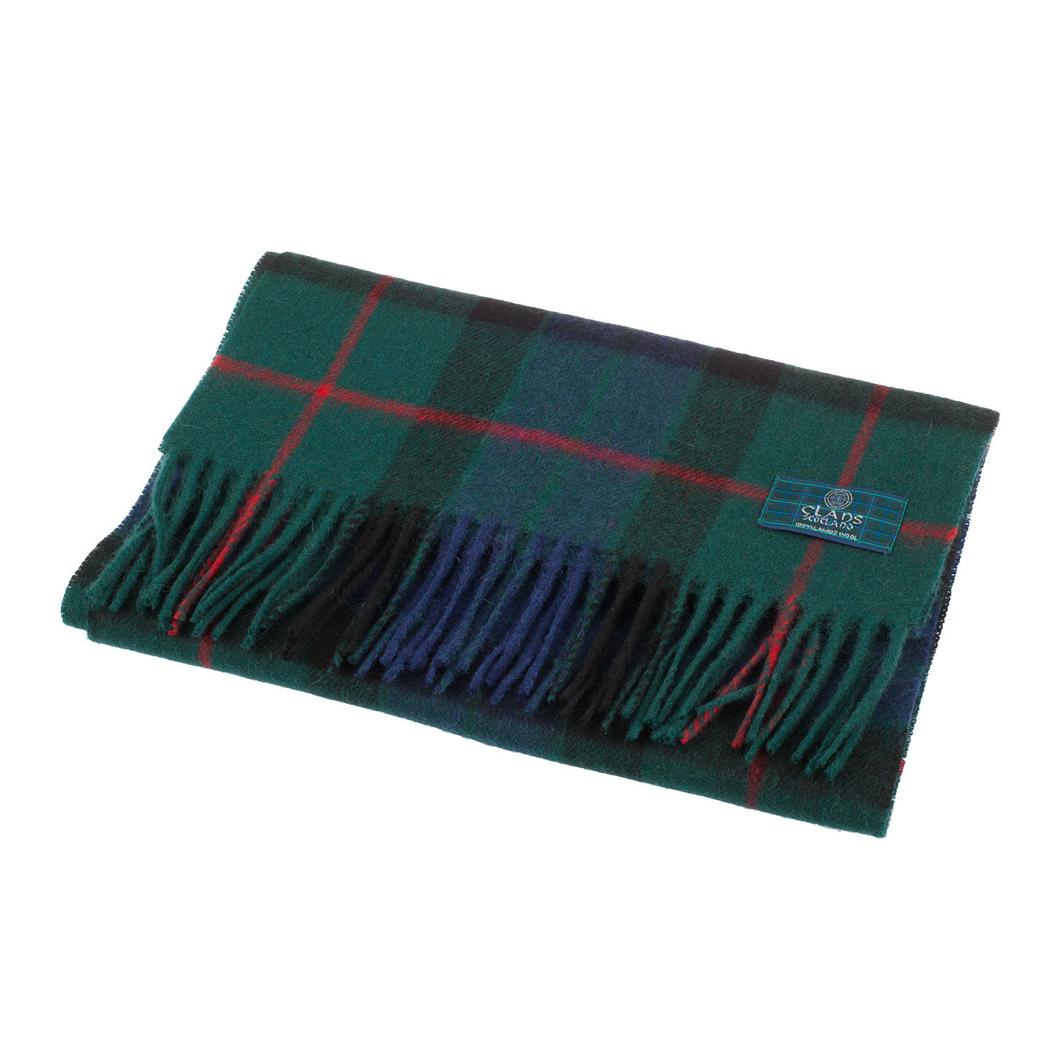Lambswool Scottish Tartan Clan Scarf Gunn