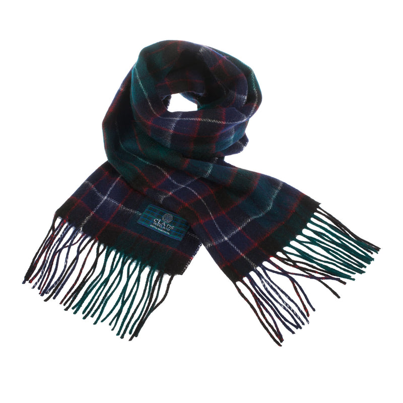 Lambswool Scottish Tartan Clan Scarf Hunter